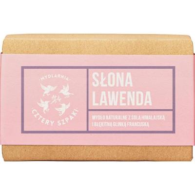 4 Szpaki Mydło Lawenda z solą himalajską