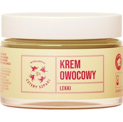 4 Szpaki Lekki krem owocowy do twarzy, 50 ml