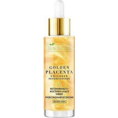 Bielenda Golden Placenta Collagen Reconstructor - Regenerująco - rozświetlające serum przeciwzmarszczkowe