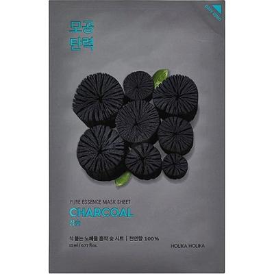 Holika Holika Pure Essence Mask Sheet - Charcoal 23 ml
