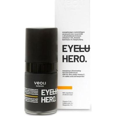 Veoli Botanica EYELUMINATE HERO Energetyzująco-rozświetlające serum pod oczy i na powieki, 15 ml