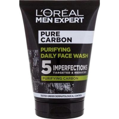 Loreal Paris Men Expert żel do mycia twarzy przeciw niedoskonałościom Pure Charcoal 100ml