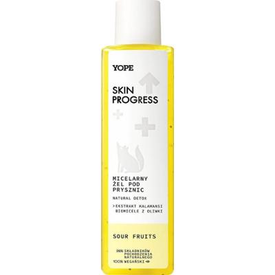 YOPE Skin Progress Micelarny żel pod prysznic Natural Detox - Sour Fruits 200 ml