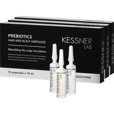 Kessner Lab Zestaw ampułek: Prebiotic, Moisturising, Caffeine