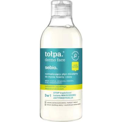 Tołpa Dermo Face Sebio normalizujący płyn micelarny do mycia twarzy i oczu 400 ml