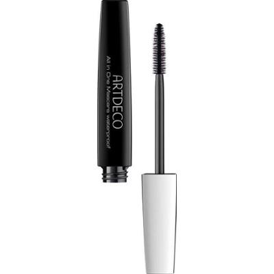 All in One Mascara wodoodporny, wydłużający i pogrubiający tusz do rzęs - czarny