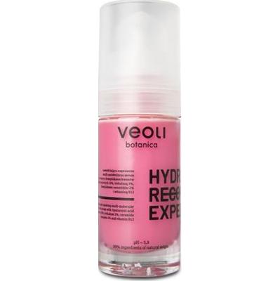 Veoli Botanica HYDRA RECOVERY EXPERT Nawadniająco-naprawcze multi-molekularne serum do twarzy z kompleksem kwasów hialuronowych 15%, trehalozą 3%, ko