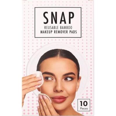 Sister Young SNAP Wielorazowe bambusowe płatki kosmetyczne 10 sztuk + woreczek