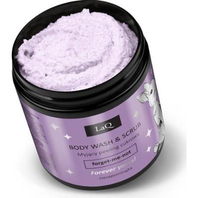 LaQ NIEZAPOMINAJKA myjący peeling cukrowy, 220 g
