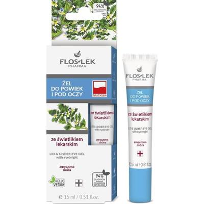 Floslek Żel do powiek i pod oczy ze świetlikiem lekarskim 15 ml