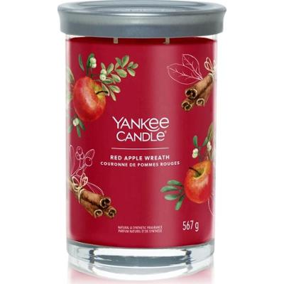 Yankee Candle Signature – Świeca Tumbler 2 knoty Red Apple Wreath, 567 g