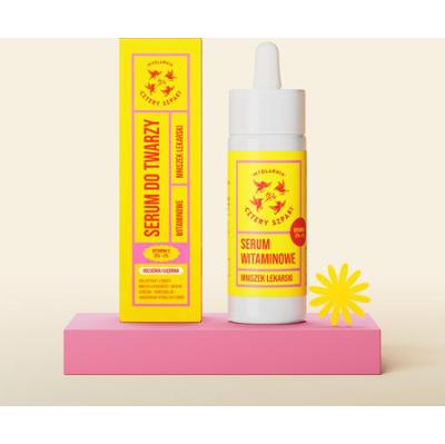 4 Szpaki Serum Witaminowe Mniszek Lekarski, 30 ml