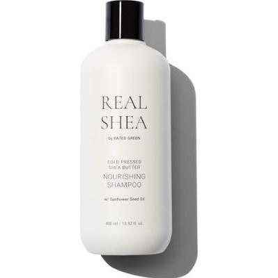 RATED GREEN Real Shea 400 ml | Odżywczy szampon do włosów suchych i zniszczonych