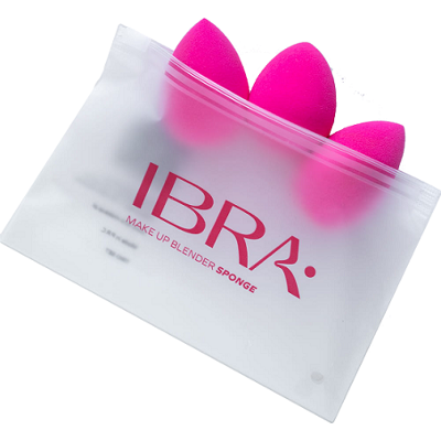 IBRA Makeup Blender Trio PINK | Zestaw trzech gąbek do makijażu