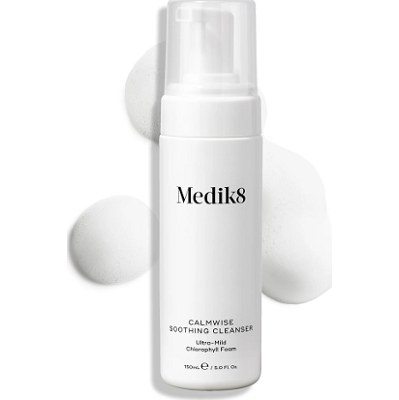 Medik8 Calmwise Soothing Cleanser 150 ml | Łagodna pianka oczyszczająca, redukująca zaczerwienienia skóry