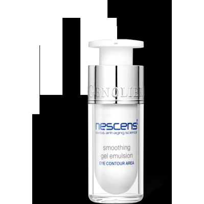 Nescens Smoothing Gel Emulsion Eye Contour Area 5 ml TRAVEL SIZE | Żelowa emulsja wygładzające kontur oczu