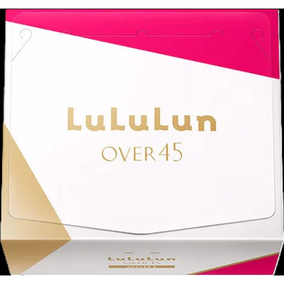 Lululun Pure Over 45 Moist Mask 32 PCS | Zestaw 32 nawilżających masek w płachcie