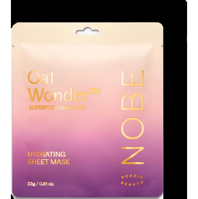 NOBE Oat Wonder Sheet Mask | Nawilżająca maska w płachcie do twarzy