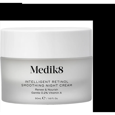 Medik8 Intelligent Retinol Smoothing Night Cream 50 ml | Przeciwzmarszczkowy krem na noc z retinolem