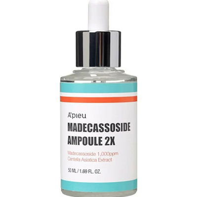 A'pieu Madecassoside Serum 2X 30 ml | Intensywnie kojące serum do twarzy z wąkrotą azjatycką