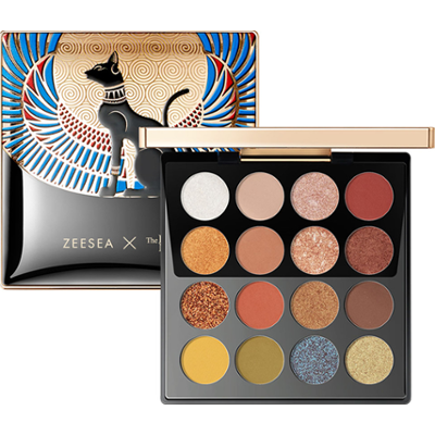 Zeesea X The British Museum Enchanting Egypt Eyeshadow Palette in A01# The Gayer Anderson Cat | Paleta cieni do powiek