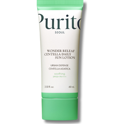 Purito Wonder Releaf Centella Daily Sun Lotion SPF50 | Ultralekki krem z ochroną SPF