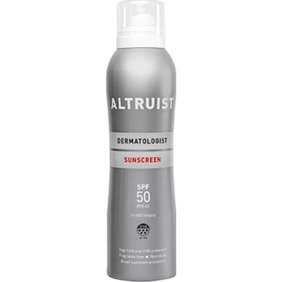 Altruist Invisible Sunspray SPF 50 | Wodoodporny spray przeciwsłoneczny