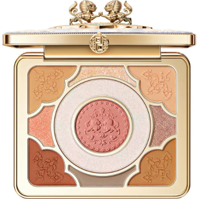 Palace Identity Tang Romance Makeup Palette #02 Orange Frost | Luksusowa paleta do makijażu