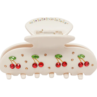 Emi Jay Sweetheart Clip in Cherry Pie | Krabik do włosów z kryształkami Swarovskiego