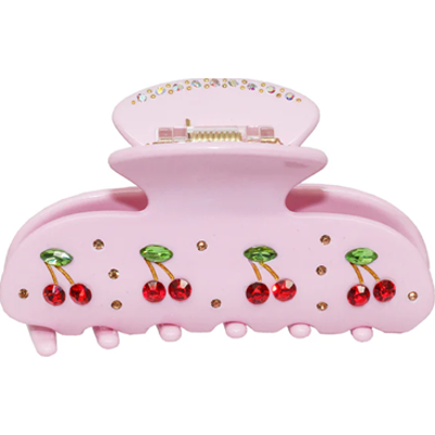 Emi Jay Sweetheart Clip in Pink Cherry Pie | Klamra/ krabik do włosów z kryształkami Swarovskiego