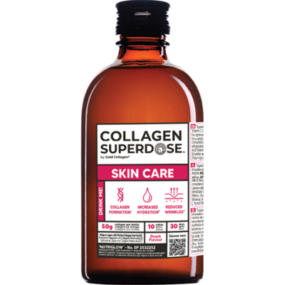 Gold Collagen Superdose Skin Care 300 ml | Płynny suplement diety dla pięknej i promiennej skóry