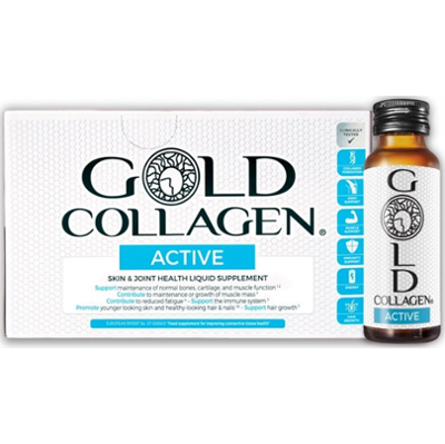 Gold Collagen Active 50 ml x 10 | Zaawansowany suplement diety dla osób aktywnych