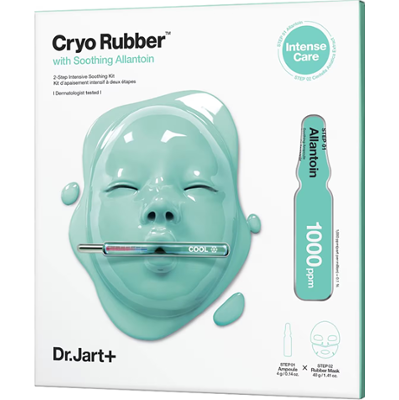 Dr. Jart+ Cryo Rubber With Soothing Allantoin Face Mask | Innowacyjna, dwuetapowa maseczka o intensywnym działaniu łagodzącym przeznaczona do pielęgna