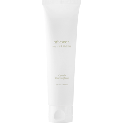 MIXSOON Centella Cleansing Foam 150 ml | Delikatna pianka oczyszczająca do każdego rodzaju skóry