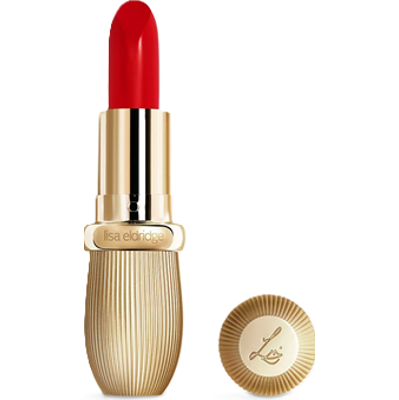 Lisa Eldridge Beauty Rouge Experience Refillable Lipstick in 186 Ribbon | Luksusowa szminka do ust zapewniająca satynowe wykończenie