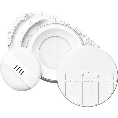 TFIT Translucent Set Finishing Powder White | EFEKT JAK Z PHOTOSHOPA! Doskonały puder do twarzy wyrównujący jej koloryt