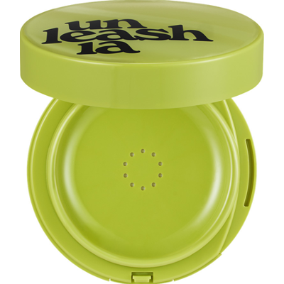 UNLEASHIA Vegan Healthy Green Cushion 21W Creamer | Podkład w poduszce zapewniający satynowe wykończenie