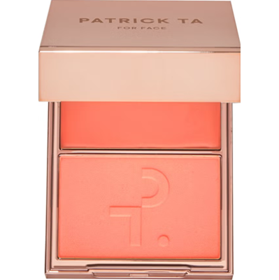 PATRICK TA Major Double - Take Crème & Powder Blush She's The Moment | Paleta różów do policzków