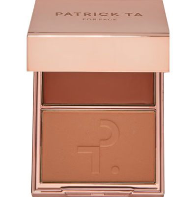 PATRICK TA Major Double - Take Crème & Powder Blush She's So LA | Paleta różów do policzków