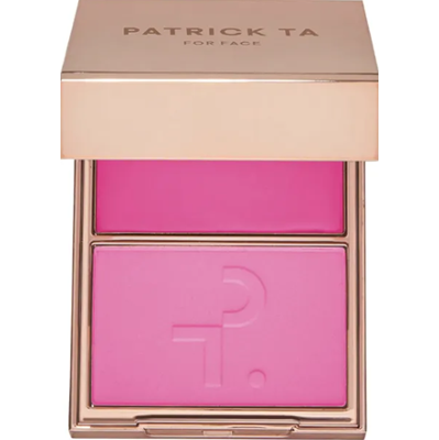 PATRICK TA Major Double - Take Crème & Powder Blush She's Giving | Paleta różów do policzków
