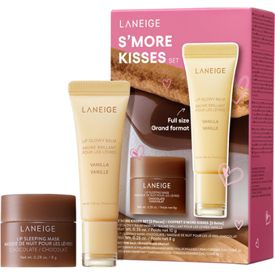 LANEIGE Smore's Kisses Set | Zestaw dwóch produktów do ust z limitowanej edycji!