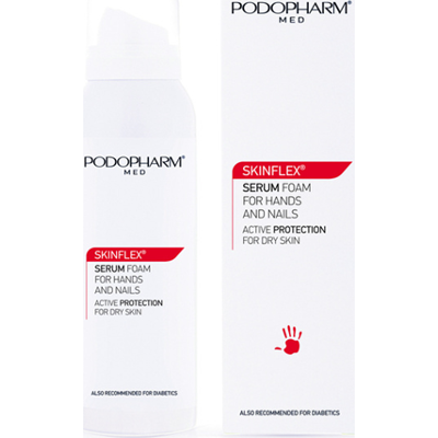 Podopharm SKINFLEX Serum Foam For Hands and Nails 125 ml | Serum do rąk i paznokci w piance