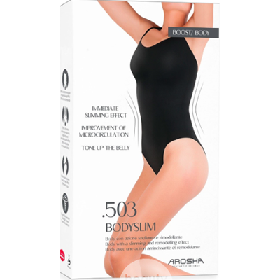 AROSHA Body Slim Size S/M Black | Body wyszczuplająco-modelujące