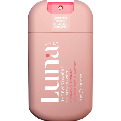 Luna Daily The Everywhere Spray-to-Wipe Hydrating 30 ml | Nawilżający spray do mycia ciała