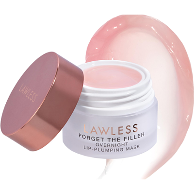 LAWLESS BEAUTY Forget The Filler Overnight Lip Plumping Mask in Sweet Dreams 8 ml | Dogłębnie nawilżająca maska do ust