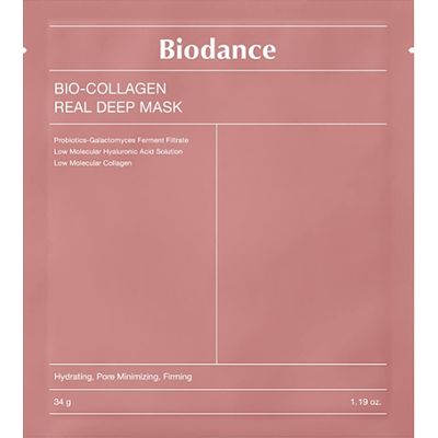 Biodance - Bio-Collagen Real Deep Mask 1pcs | Viralowa, hydrożelowa maska o działaniu ujędrniającym
