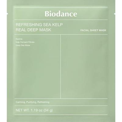 Biodance - Refreshing Sea Kelp Real Deep Mask | Hydrożelowa kojąco-nawilżająca maska do twarzy