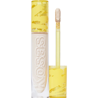 KOSAS Revealer Super Creamy + Brightening Concealer in Tone 01 N | Kremowy korektor maskujący niedoskonałości i krem pod oczy w jednym