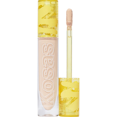 KOSAS Revealer Super Creamy + Brightening Concealer in Tone 3.2 O | Kremowy korektor maskujący niedoskonałości i krem pod oczy w jednym