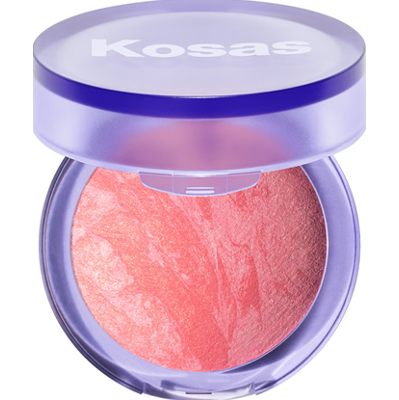 KOSAS Blush Is Life Baked Dimensional + Brightening Blush in Blissed | Rozświetlający róż do policzków